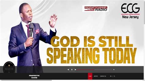 prophetic chanel live service|ecg live service today.